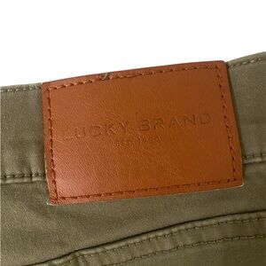 Lucky Brand Men's Olive Chinos